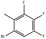 1-Bromo-2-methyl-3,4,5-trifluorobenzene Structure