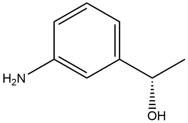 (S)-1-(3-Aminophenyl)ethan-1-ol Structure