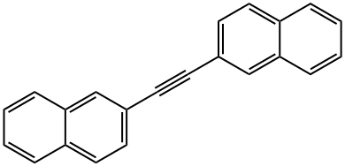 1,2-二(萘基)乙炔 结构式