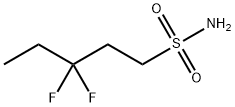 3,3-difluoropentane-1-sulfonamide 结构式