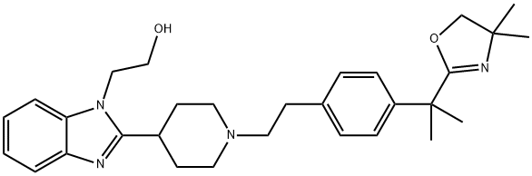 比拉斯汀杂质13 结构式