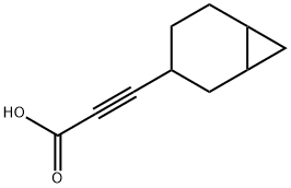 2-Propynoic acid, 3-bicyclo[4.1.0]hept-3-yl- Struktur