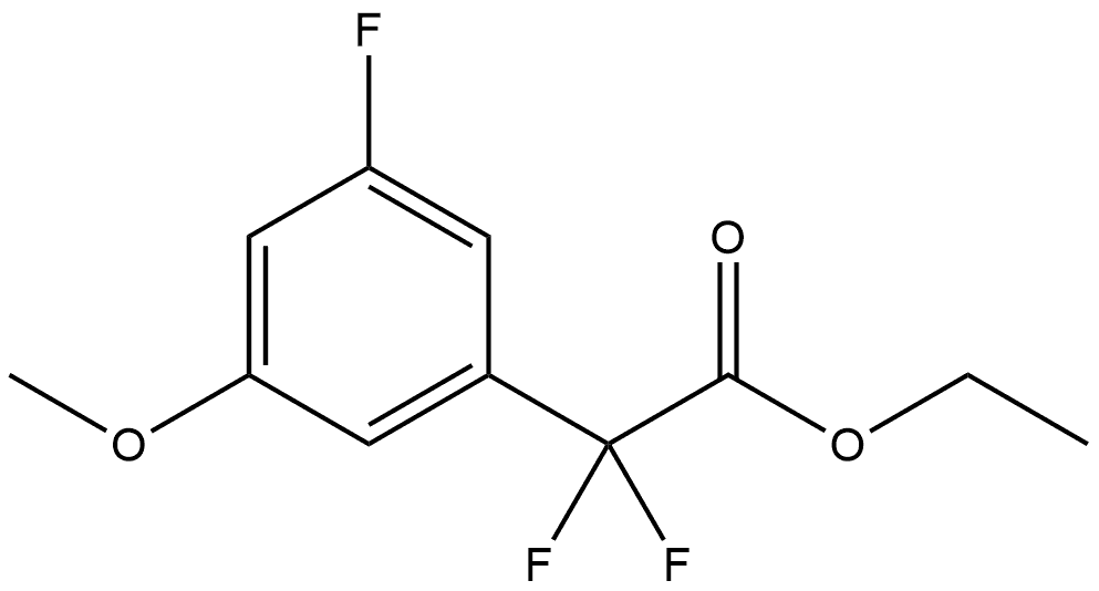 2022603-35-4 Ethyl α,α,3-trifluoro-5-methoxybenzeneacetate