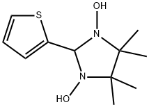 Imidazolidine, 1,3-dihydroxy-4,4,5,5-tetramethyl-2-(2-thienyl)- 结构式