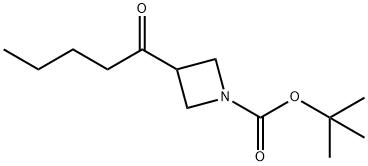 2023832-30-4 1-Azetidinecarboxylic acid, 3-(1-oxopentyl)-, 1,1-dimethylethyl ester