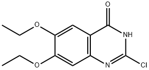 2-Chloro-6,7-diethoxyquinazolin-4(1H)-one Struktur