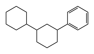 Benzene, [1,1'-bicyclohexyl]-3-yl- Struktur