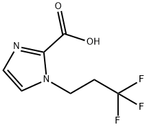 1-(3,3,3-三氟丙基)-1H-咪唑-2-羧酸,2028143-83-9,结构式