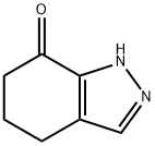 7H-Indazol-7-one, 1,4,5,6-tetrahydro- Struktur