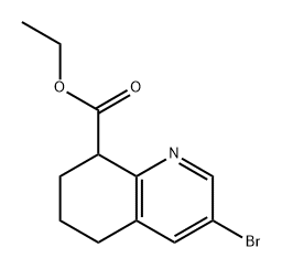 2028307-00-6 8-Quinolinecarboxylic acid, 3-bromo-5,6,7,8-tetrahydro-, ethyl ester