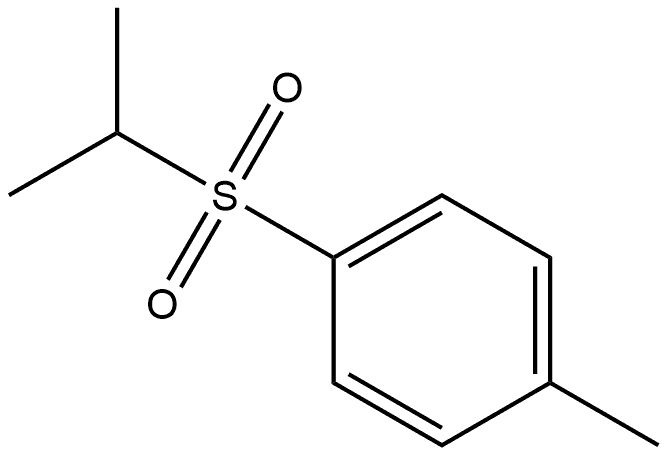 Benzene, 1-methyl-4-[(1-methylethyl)sulfonyl]-, (+)- (9CI) Struktur