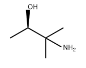 2-Butanol, 3-amino-3-methyl-, (2R)- 化学構造式