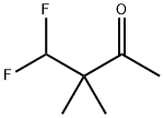 4,4-difluoro-3,3-dimethylbutan-2-one Struktur