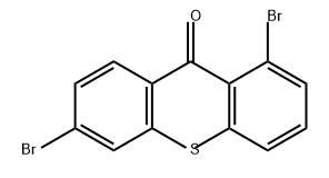 1,6-二溴-9H-占吨酮, 2033123-41-8, 结构式