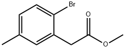 methyl 2-(2-bromo-5-methylphenyl)acetate Structure