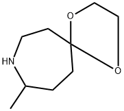 9-甲基-1,4-二氧杂-8-氮螺[4.6]十一烷,2035418-65-4,结构式