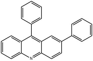 Acridine, 2,9-diphenyl- Structure