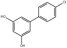 4'-氯-[1,1'-联苯]-3,5-二醇,203645-99-2,结构式