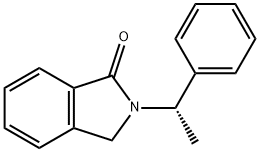 1H-Isoindol-1-one, 2,3-dihydro-2-[(1S)-1-phenylethyl]- 结构式