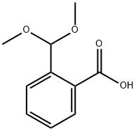 2-(Dimethoxymethyl)benzoic acid Struktur