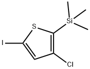 (3-chloro-5-iodothiophen-2-yl)trimethylsilane,2041248-55-7,结构式