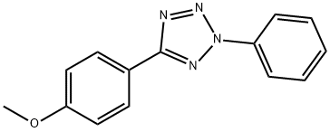 2H-Tetrazole, 5-(4-methoxyphenyl)-2-phenyl-,20433-10-7,结构式