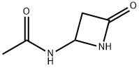 N-(4-Oxoazetidin-2-yl)acetamide Structure