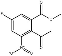 2044705-19-1 Benzoic acid, 2-acetyl-5-fluoro-3-nitro-, methyl ester