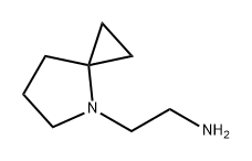 4-Azaspiro[2.4]heptane-4-ethanamine Structure