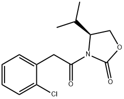 2-Oxazolidinone, 3-[2-(2-chlorophenyl)acetyl]-4-(1-methylethyl)-, (4S)-