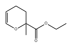2H-Pyran-2-carboxylic acid, 3,4-dihydro-2-methyl-, ethyl ester Structure