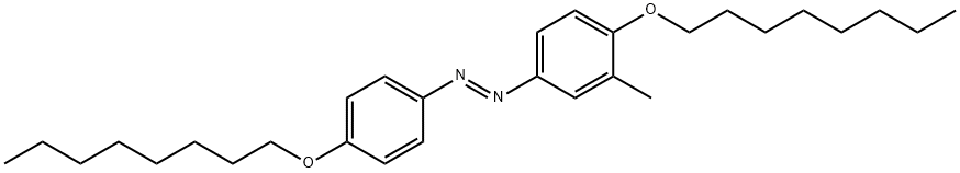 (E)-1-[3-甲基-4-(辛氧基)苯基]-2-[4-(辛氧基)苯基]二氮烯,2052287-45-1,结构式
