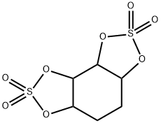 Benzo[1,2-d:3,4-d']bis[1,3,2]dioxathiole, hexahydro-, 2,2,7,7-tetraoxide Struktur