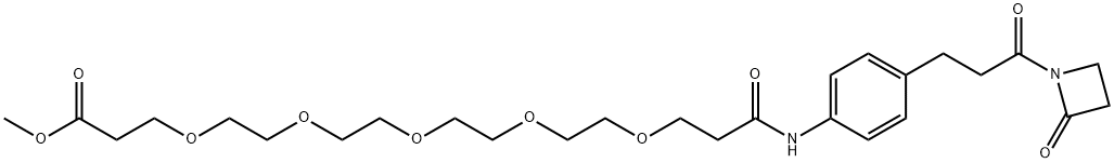 AZD-PEG5 -Methyl Ester, 2055014-59-8, 结构式