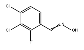 Benzaldehyde, 3,4-dichloro-2-fluoro-, oxime Structure