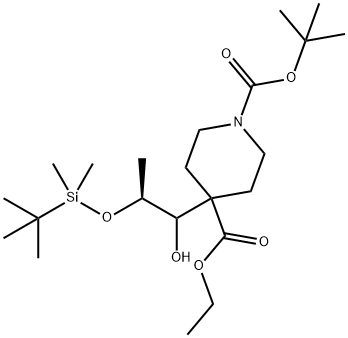 2055760-02-4 4-[(2S)-2-[(叔丁基二甲基硅基)氧基]-1-羟基丙基]-1-BOC-哌啶-4-甲酸乙酯