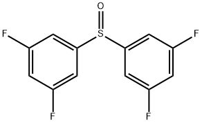 1,1'-Sulfinylbis[3,5-difluorobenzene] Structure