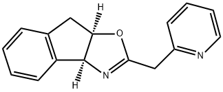 8H-Indeno[1,2-d]oxazole, 3a,8a-dihydro-2-(2-pyridinylmethyl)-, (3aS,8aR)-|(3AS,8AR)-2-(吡啶-2-基甲基)-8,8A-二氢-3AH-茚并[1,2-D]恶唑