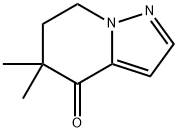 Pyrazolo[1,5-a]pyridin-4(5H)-one, 6,7-dihydro-5,5-dimethyl- Struktur
