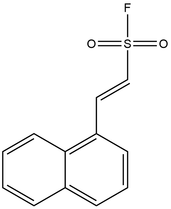 (1E)-2-(1-Naphthalenyl)ethenesulfonyl fluoride,2059882-44-7,结构式