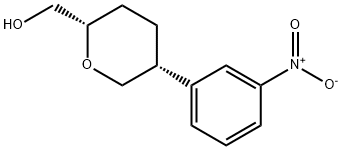 ((2S,5R)-5-(3-硝基苯基)四氢-2H-吡喃-2-基)甲醇, 2059910-48-2, 结构式