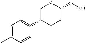 [5-(4-Methylphenyl)oxan-2-yl]methanol Struktur