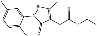 Ethyl 2-[2-(2,5-dimethylphenyl)-5-methyl-3-oxo-1H-pyrazol-4-yl]acetate|2-(2-(2,5-二甲基苯基)-5-甲基-3-氧代-2,3-二氢-1H-吡唑-4-基)乙酸乙酯