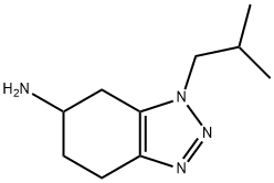 3-(2-Methylpropyl)-4,5,6,7-tetrahydrobenzotriazol-5-amine Struktur