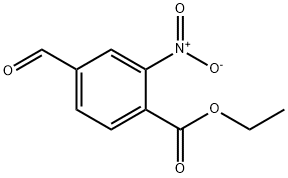 Ethyl 4-formyl-2-nitrobenzoate Structure