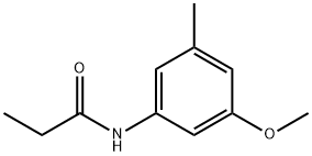 N-(3-Methoxy-5-methylphenyl)propanamide Structure