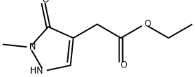 ethyl
2-(2-methyl-3-oxo-2,3-dihydro-1H-pyrazol-4-yl)ace
tate Structure