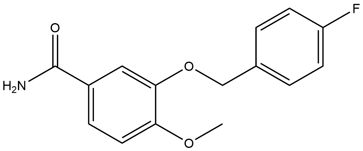 3-[(4-Fluorophenyl)methoxy]-4-methoxybenzamide,2060351-05-3,结构式