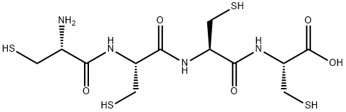L-Cysteine, L-cysteinyl-L-cysteinyl-L-cysteinyl-,206058-61-9,结构式