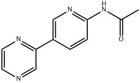 Acetamide, N-[5-(2-pyrazinyl)-2-pyridinyl]- Structure